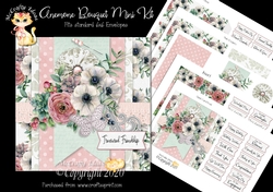 Anemone Bouquet All Occasion Complete 6x6 Card Kit