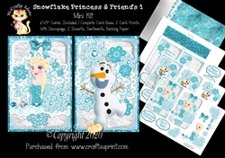 Snowflake Princess & Friends 1 6x4 Mini Kit