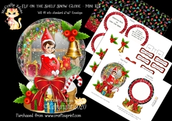 Elf on the Shelf Snow Globe Mini Kit