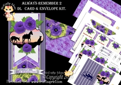 Always Remember 2 DL Card & Envelope Kit
