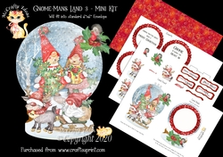 Gnome-Mans Land 3 Snow Globe Mini Kit