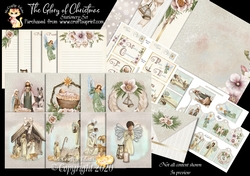 The Glory of Christmas Selection Box Stationery Set