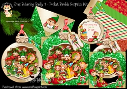 Elves Behaving Badly 2 - Pocket Bauble Surprise Kit