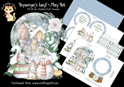 Snowmans Land Snow Globe Mini Kit