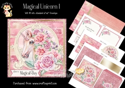 Magical Unicorn 1 Complete Card and Inserts Kit