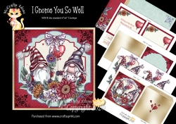 I Gnome You So Well Complete Card and Inserts Kit