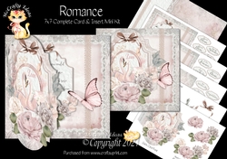 Romance - 7x7 Complete Card & Insert Mini Kit