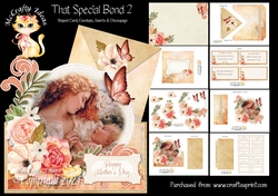 That Special Bond 2 Shaped Card and Envelope Kit.