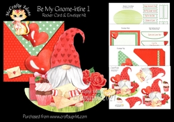 Be My Gnome-intine 1 Rocker Card Kit