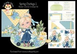 Spring Darlings 1 Rocker Card Kit