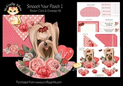 Smooch Your Pooch 1 Rocker Card Kit