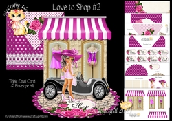 Love to Shop 2 Triple Easel Card Kit