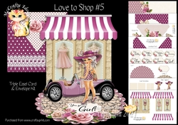 Love to Shop 5 Triple Easel Card Kit
