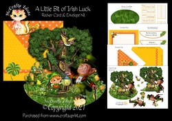 A Little Bit of Irish Luck Rocker Card Kit