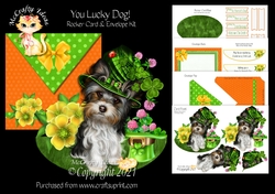 You Lucky Dog Rocker Card Kit