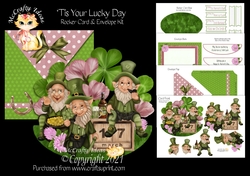 Tis Your Lucky Day Rocker Card Kit