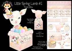 Little Spring Lamb #1 Treat Box
