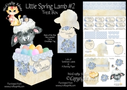 Little Spring Lamb #2 Treat Box