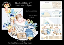 Bootie-ful Baby #2 Rocker Card Kit
