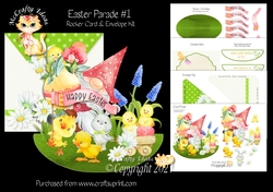 Easter Parade #1 Rocker Card Kit