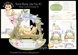 Some Bunny Like You #2 Rocker Card Mini Kit
