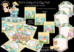 Were Going on an Egg Hunt Exploding Box Surprise