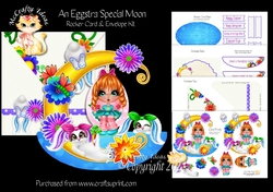 An Eggstra Special Moon Rocker Card Mini Kit