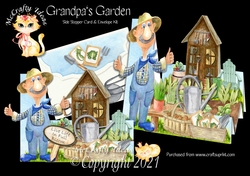 Grandpas Garden - Side Stepper Card and Envelope Kit