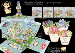 Grandmas Garden Exploding Box Surprise Kit