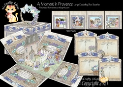 A Moment in Provence Exploding Box Surprise Kit