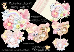 Rock-a-bye Lullaby #1 Hanging Hearts Trio