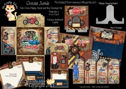Grease Junkie Folio Card Kit