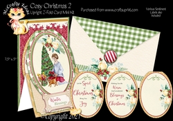Cosy Christmas 2 - Upright Z-fold Card Mini Kit