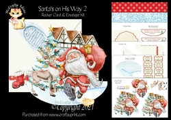 Santas on His Way 2 Rocker Card Mini Kit