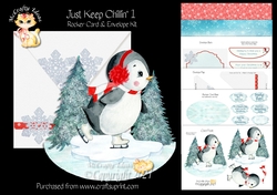 Just Keep Chillin 1 Rocker Card Mini Kit