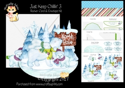 Just Keep Chillin 3 Rocker Card Mini Kit