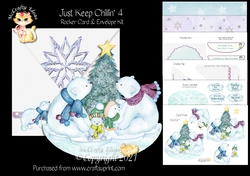 Just Keep Chillin 4 Rocker Card Mini Kit