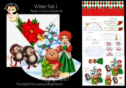 Winter Fest 1 Rocker Card Mini Kit