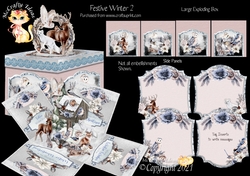 Festive Winter 2 Exploding Box Surprise Kit