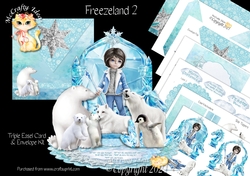 Freezeland 2 Triple Easel Card Kit