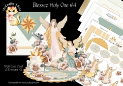 Blessed Holy One #4 Triple Easel Card Kit