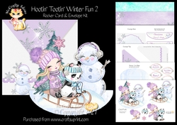 Hootin Tootin Winter Fun 2 Rocker Card Mini Kit