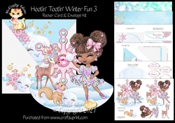 Hootin Tootin Winter Fun 3 Rocker Card Mini Kit