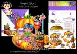 Pumpkin Spice 2 Rocker Card Mini Kit