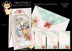 Tales of Winter 5 - Upright Z-fold Card Mini Kit