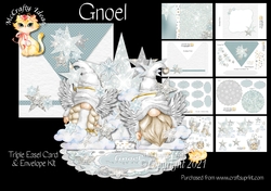 Gnoel Triple Easel Card Kit