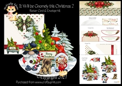 It Will be Gnomely This Christmas 2 Rocker Card Mini Kit
