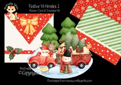 Festive Whimsies 1 Rocker Card Mini Kit