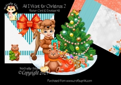 All I Want for Christmas 2 Rocker Card Mini Kit