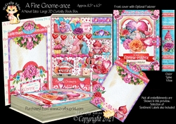 A Fine Gnome-ance - Large 3D Curiosity Book Box